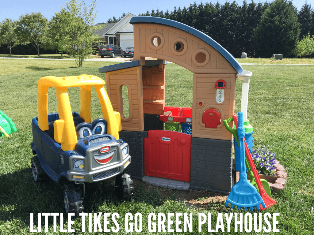 little tikes go green toy chest