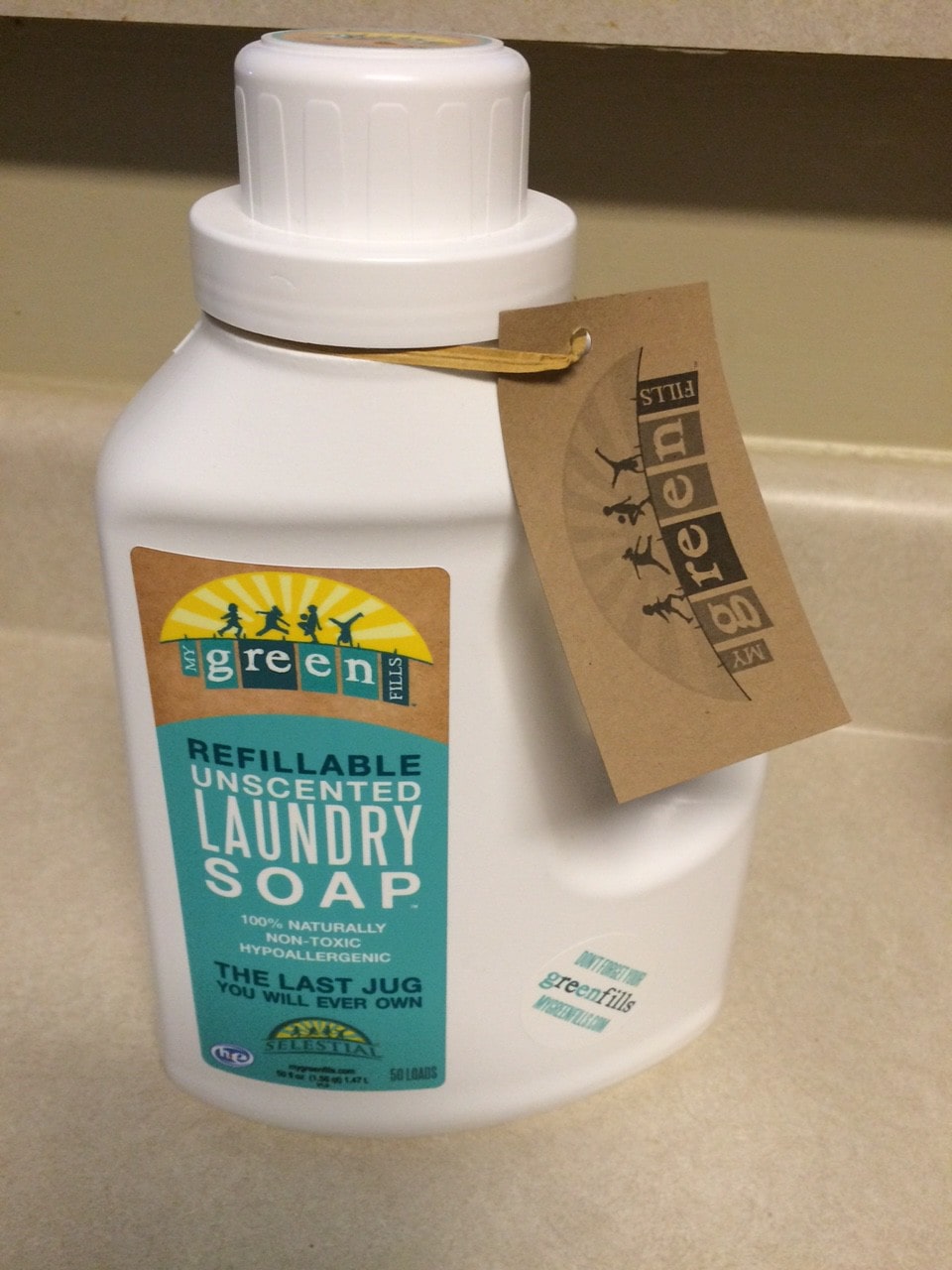 My Green Fills: Non-Toxic Laundry Wash Review - Get Green Be Well