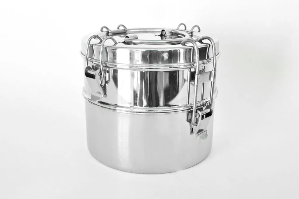 WeeSprout 18/8 Stainless Steel Condiment Containers With Lids