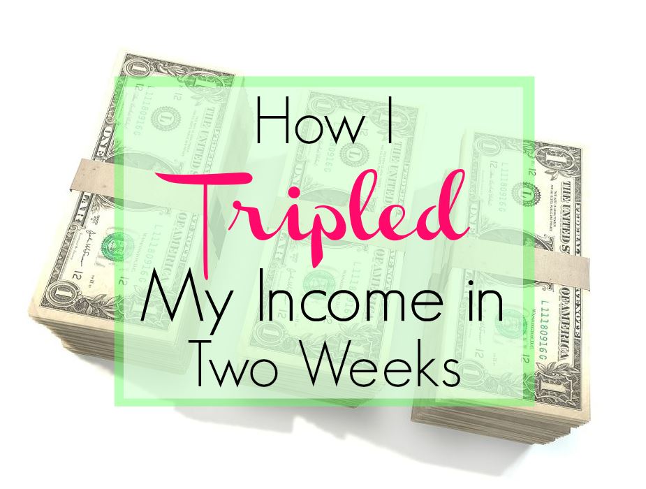 How I Tripled My Income In Two Weeks Making Sense Of Affiliate - triple your income in two weeks make more money on your blog with affiliate links