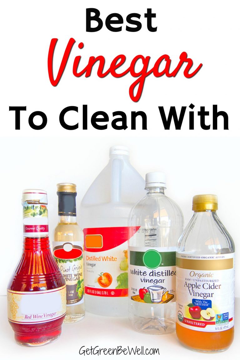 What Kind of Vinegar to Clean With - Get Green Be Well