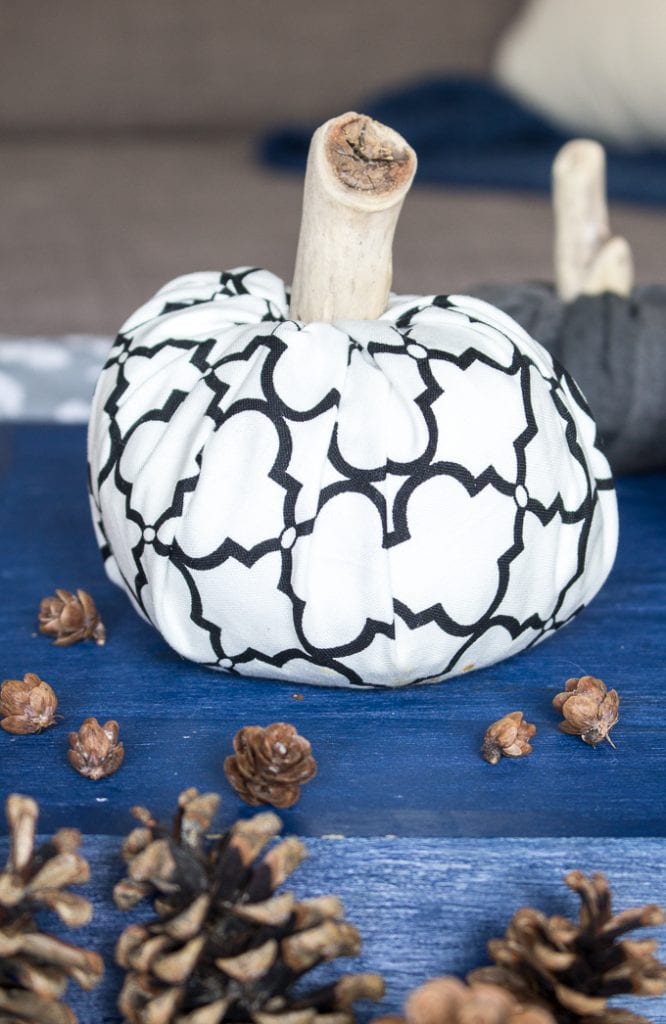 DIY No Sew Fabric Pumpkins Tutorial - Get Green Be Well