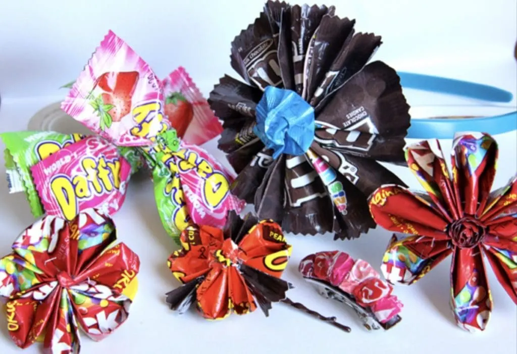 Candy Wrapper Crafts Diy Projects Get Green Be Well