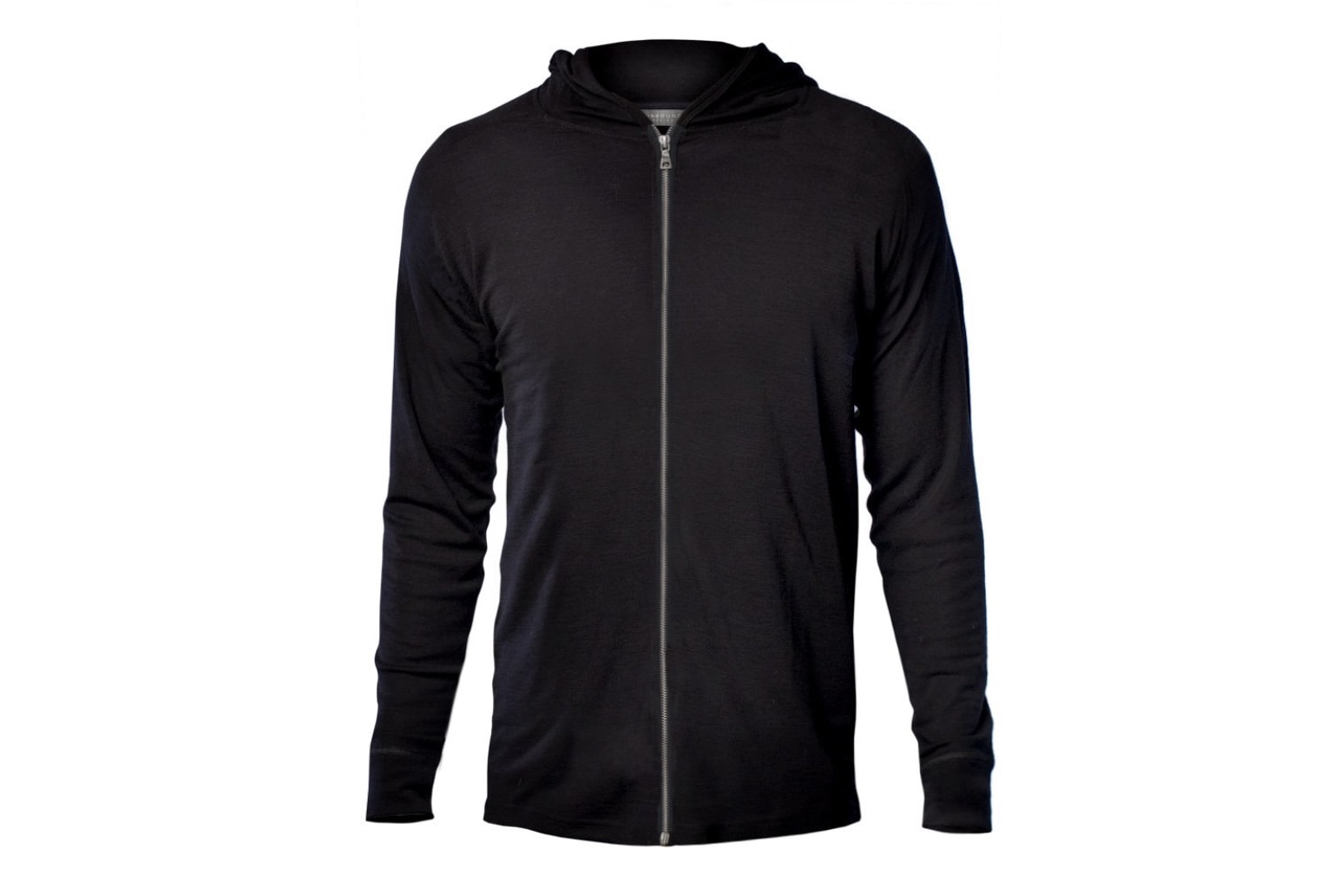 unbound merino compact travel hoodie