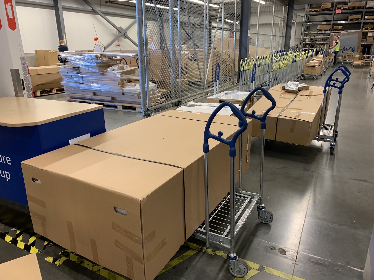 IKEA Boxes Of Furniture To Be Picked Up 