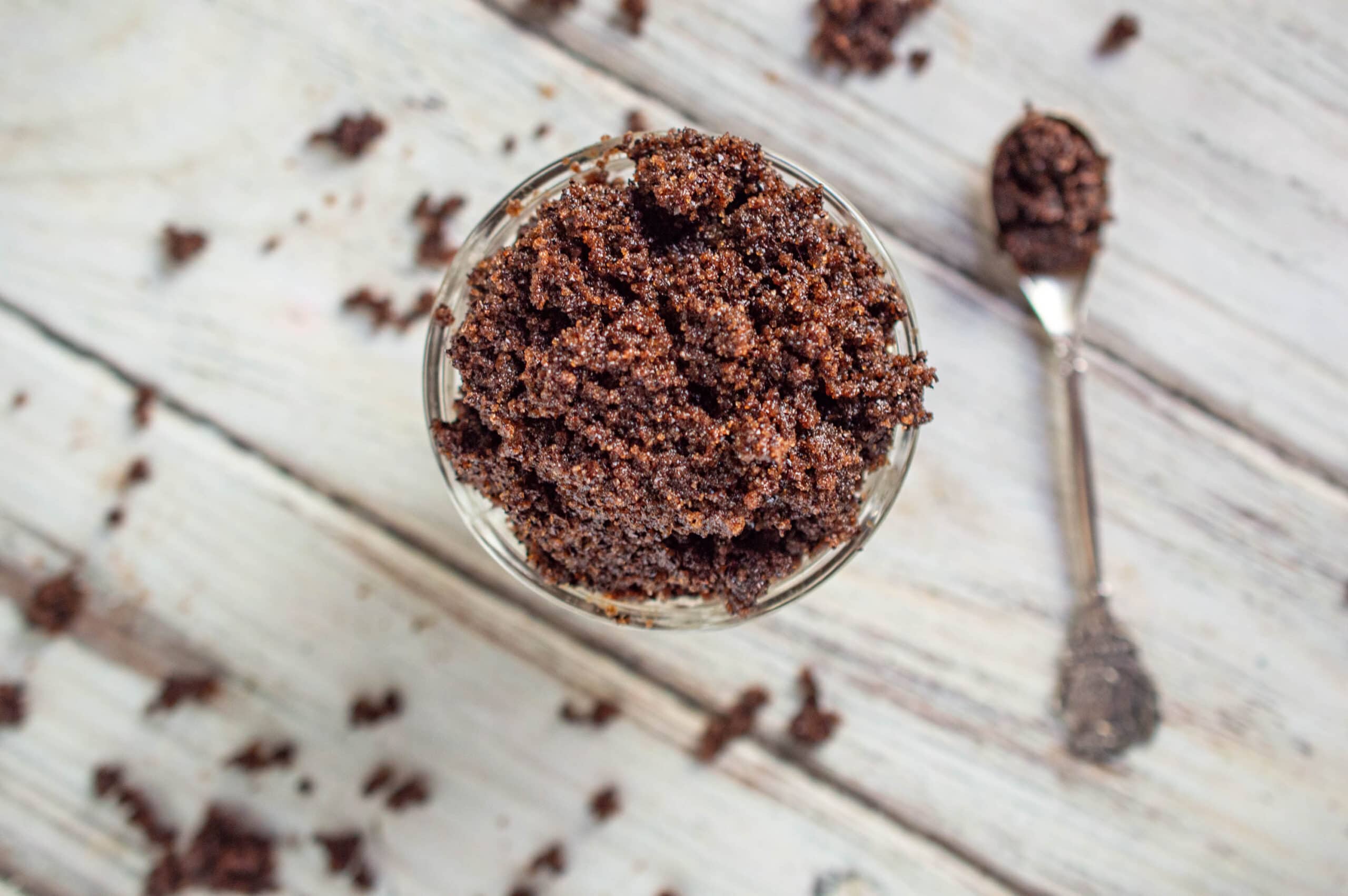 Coffee Sugar Scrub Recipe with Cocoa - Get Green Be Well