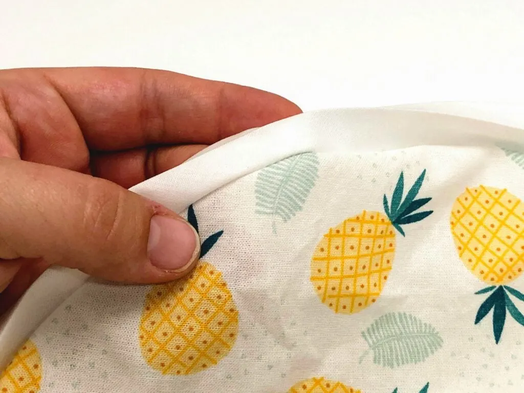 Fabric Bowl Cover Tutorial - Get Green Be Well