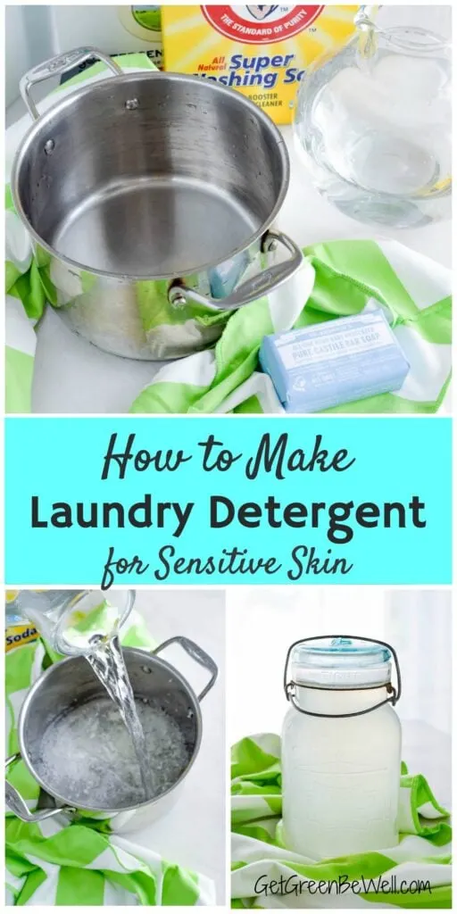 Homemade Laundry Detergent That Won't Irritate Sensitive Skin