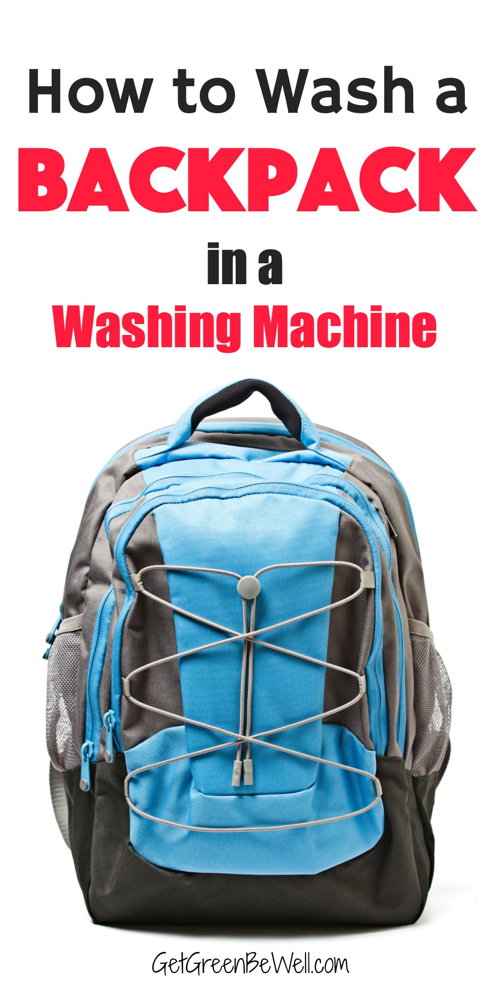 How to Wash a Backpack 5 Steps Get Green Be Well