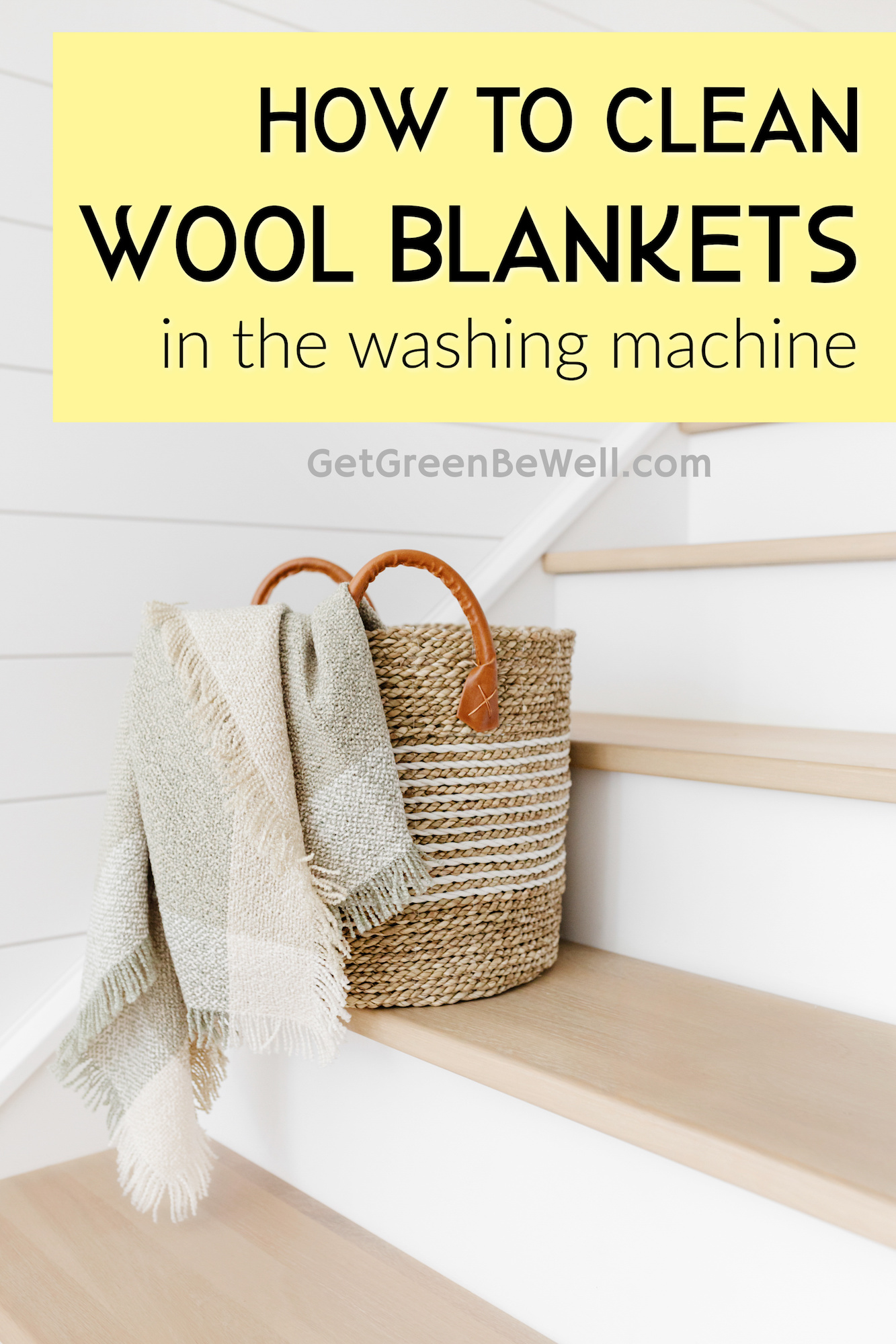 Washing a Wool Blanket How to Clean the Right Way Get Green Be Well