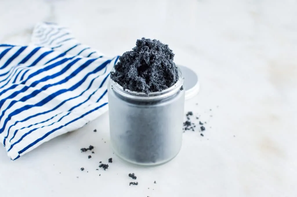 Activated Charcoal Scrub Step 12