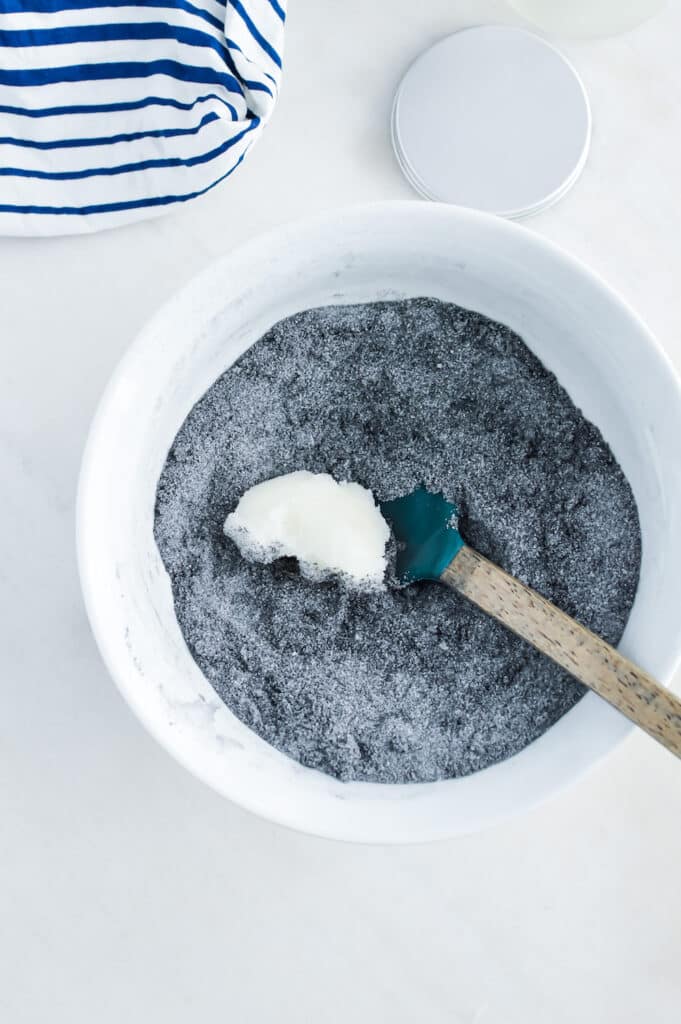 Activated Charcoal Scrub Step 8