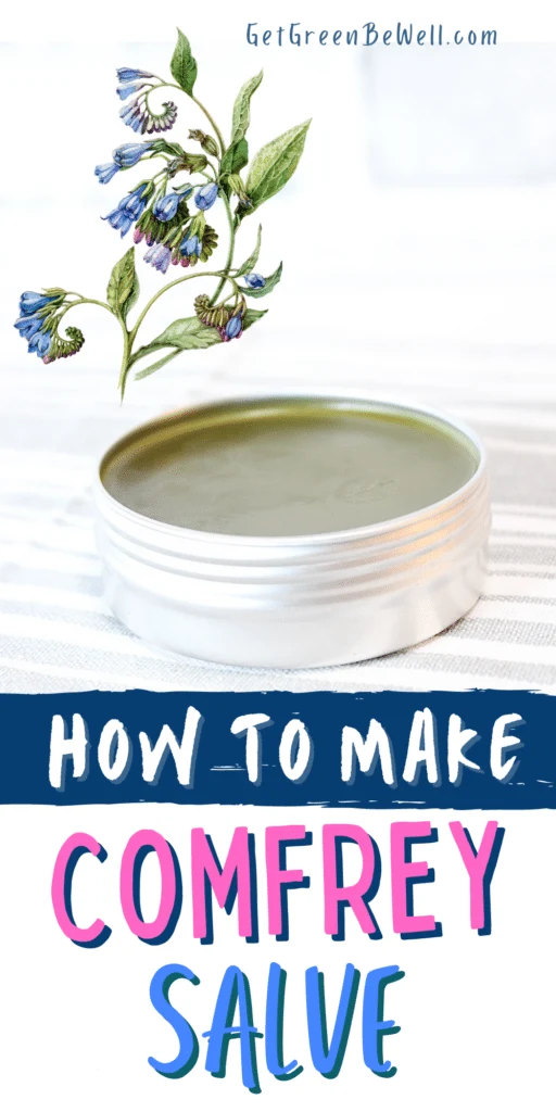 How to make comfrey salve.