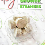 Diy peppermint shower steamers.